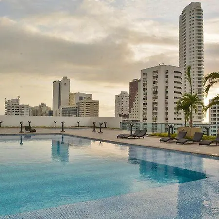 Great Apartment In Bocagrande With Sunset & Beach View Cartagena Exterior foto