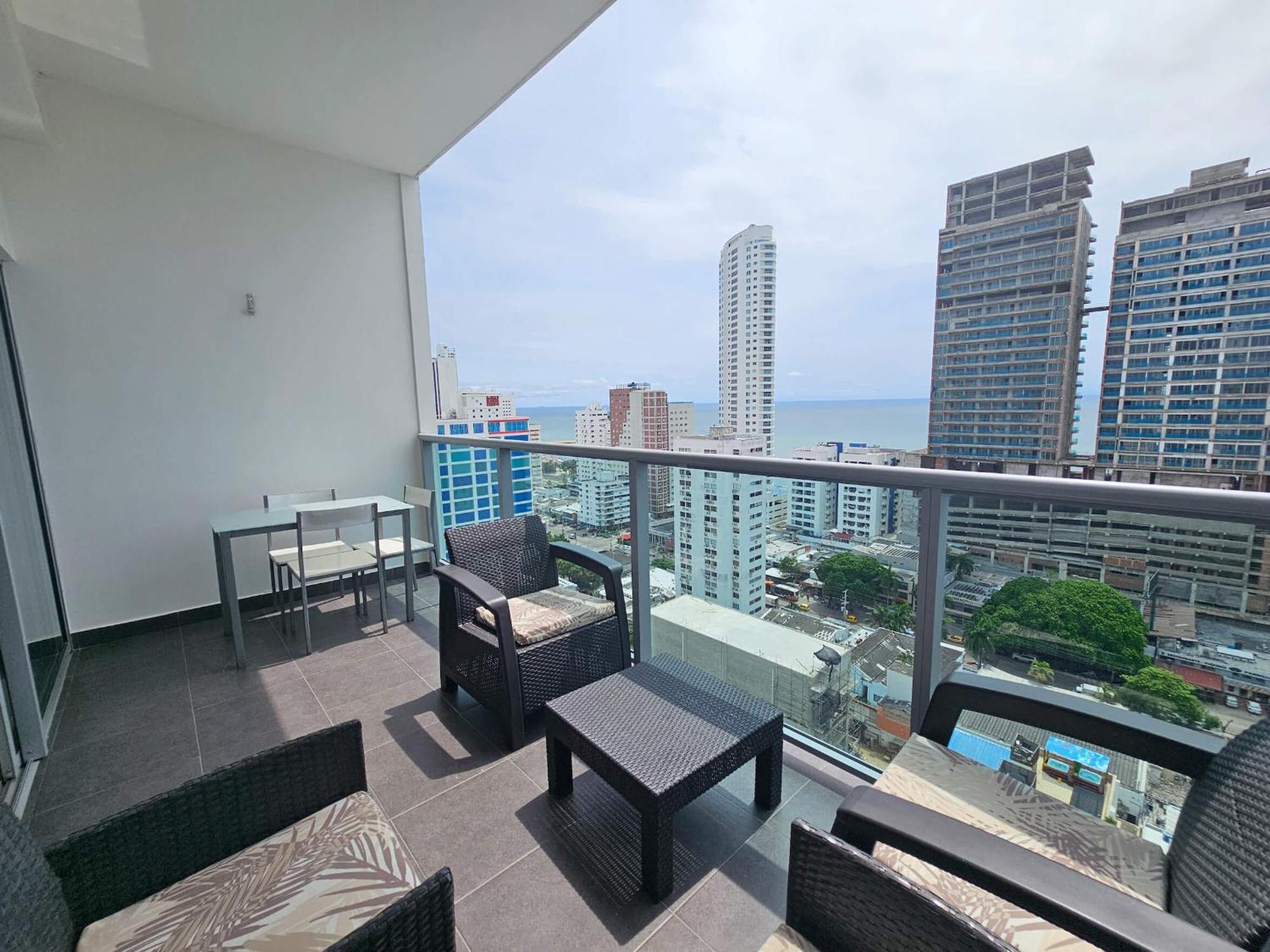 Great In Bocagrande With Sunset & View *